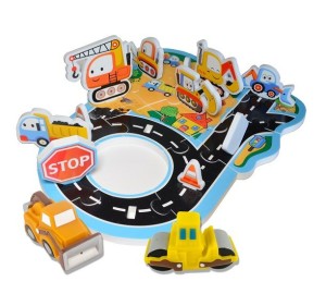 Naklejki do kąpieli Plac budowy