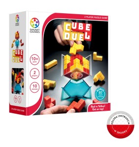 Gra logiczna CUBE DUEL dla dwóch osób SMART GAMES