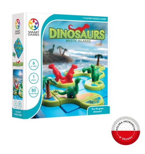 GRA LOGICZNA DINOZAURY TAJEMNICZA WYSPA MYSTIC ISLAND