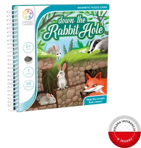 Królicza norka - gra magnetyczna SMART GAMES