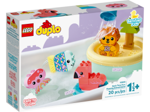 Lego DUPLO 10966 Zabawa w kąpieli: pływająca wyspa ze zwierzątkami