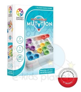GRA LOGICZNA Anti-Virus Mutation Antywirus MUTACJA SMART GAMES ENG