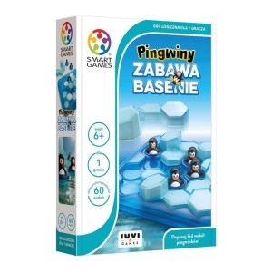 GRA LOGICZNA Pingwiny Zabawa w basenie SMART GAMES 