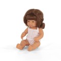 Miniland Doll Lalka dziewczynka Europejka Rude włosy 38cm 1