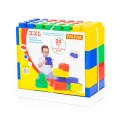 WADER Klocki XXL Cegły + łączniki 24 elementy