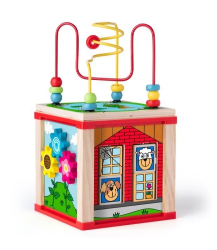 Woody Kostka edukacyjna - mały domek