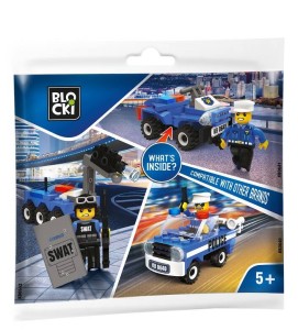 Klocki Blocki MyPolice Saszetka - Quad policyjny
