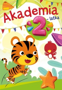 Akademia 2-latka - Kolorowanka ćwiczenia zadania