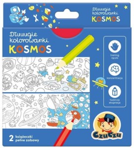  Dłuuugie kolorowanki Kosmos - kolorowanka CzuCzu