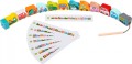 Cubika Drewniane korale do nawlekania Pojazdy e-kidsplanet.com