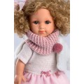 Llorens Lalka hiszpańska blondynka, kręcone włosy Elena 35 cm e-kidsplanet