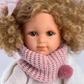 Llorens Lalka hiszpańska blondynka, kręcone włosy Elena 35 cm e-kidsplanet.com