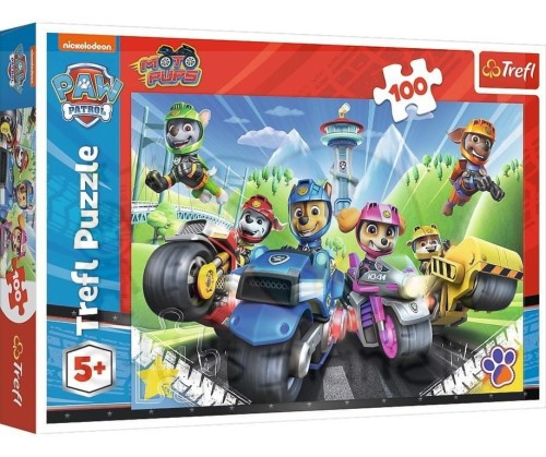 Trefl Puzzle Psi Patrol na motorach 100 elementów