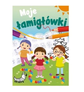 Moje łamigłówki - książeczka z zadaniami, łamigłówkami i kodami dla dzieci