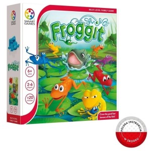 Froggit rodzinna gra planszowa Smart Games