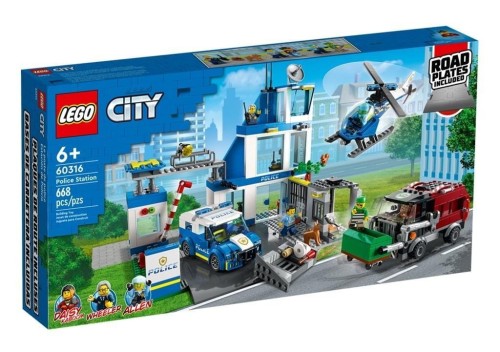 Lego City 60316 Posterunek policji