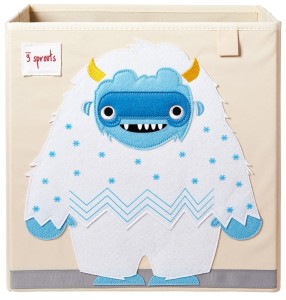 3 Sprouts Pudełko Na Zabawki Yeti