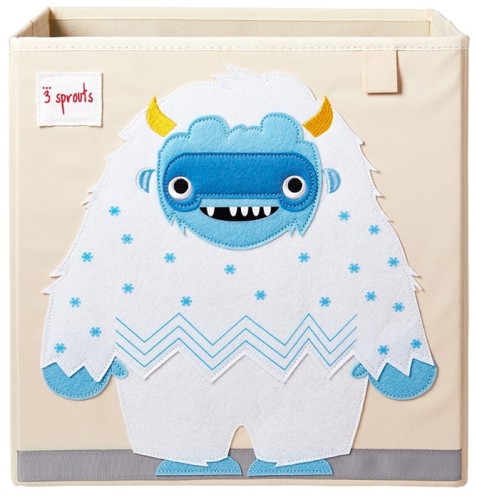 3 Sprouts Pudełko Na Zabawki Yeti