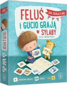 Feluś i Gucio grają w sylaby - Nasza Księgarnia