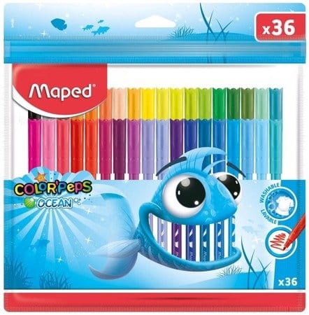 Maped Flamastry Colorpeps Ocean 36 kolorów