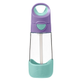 Butelka tritanowa ze słomką 450ml Lilac Pop b.box