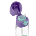 Butelka tritanowa ze słomką 450ml Lilac Pop b.box e-kidsplanet