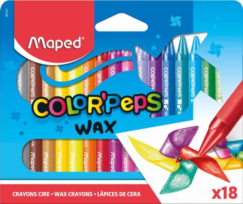 MAPED Kredki Colorpeps świecowe 18 kolorów