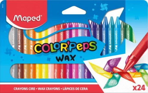MAPED Kredki Colorpeps świecowe 24 kolory