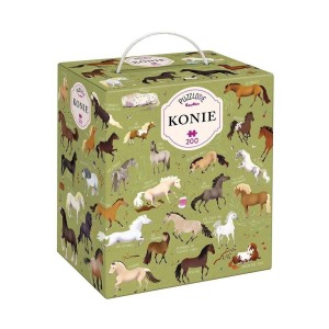 Puzzlove CzuCzu 200 elementów - Konie