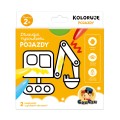 Czuczu Dłuuugie kolorowanki, koloruję pojazdy