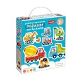 CzuCzu Puzzle progresywne pojazdy na budowie