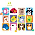 CzuCzu Puzzle z dziurką dla dzieci Maluchy