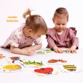 CzuCzu Puzzle Robaczki czworaczki  układanka dla dzieci