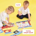 CzuCzu Układanka edukacyjna z dziurką Wóz strażacki