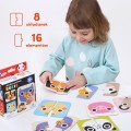 CzuCzu Układam połówki puzzle Buzie