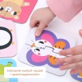 CzuCzu Układam połówki Zwierzątka puzzle dla dzieci