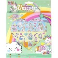 Naklejki jednorożce Unicorn 4 arkusze