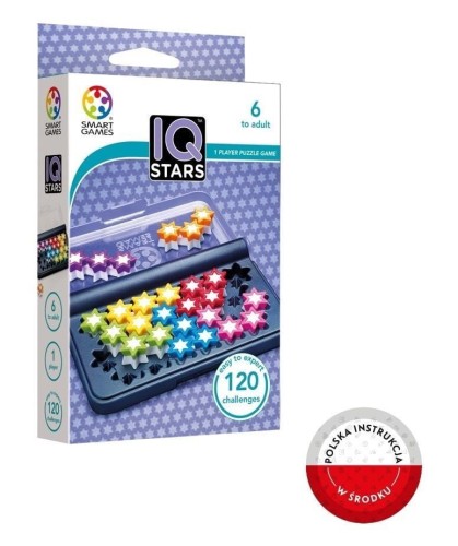 GRA LOGICZNA IQ GWIAZDKI STARS SMART GAMES