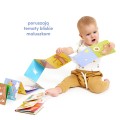 CzuCzu Biblioteczka odkrywcy 18m+ zestaw  4 książeczek