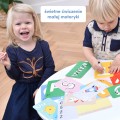 CzuCzu Poznaję litery Zabawy edukacyjne z pisakiem suchościeralnym ćwiczenia