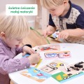 CzuCzu Pojazdy Zabawy kreatywne z pisakiem zmazywakiem nauka pisania rysowania