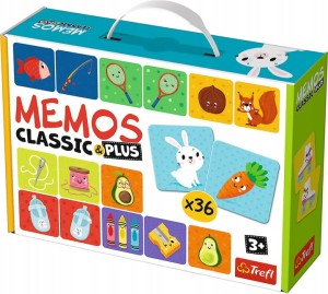 TREFL Memos Classic&Plus Logika