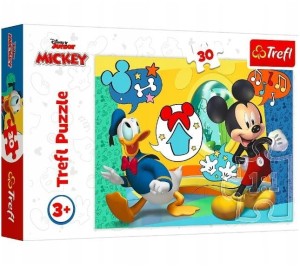 Trefl Puzzle Miki i wesoły Domek 30 elementów