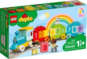 Lego Duplo 10954 Pociąg z cyferkami — nauka liczenia