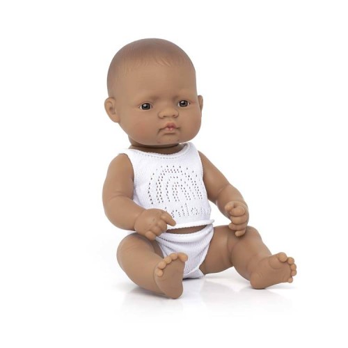 BOX Lalka dziewczynka Hiszpanka 32 cm Miniland Baby.jpg