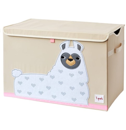 3 Sprouts Pudełko Zamykane Lama
