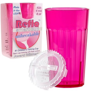 Reflo Nietłukący Kubek Treningowy Smart Cup Różowy 