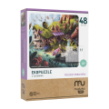 Ekopuzzle 48 elementy. Przygody robaczków muduko puzzle.png