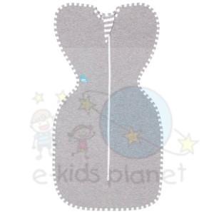Love to Dream Otulacz Swaddle UP - rozmiar S - szary - ETAP 1