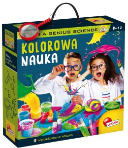 Mały Geniusz Kolorowa Nauka - zestaw do eksperymentowania